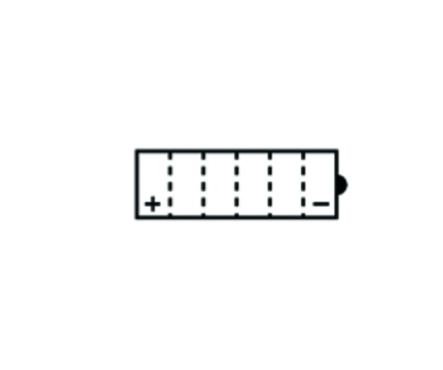 Batterie TECNIUM conventionnelle avec pack acide - BB9-B - 1077834