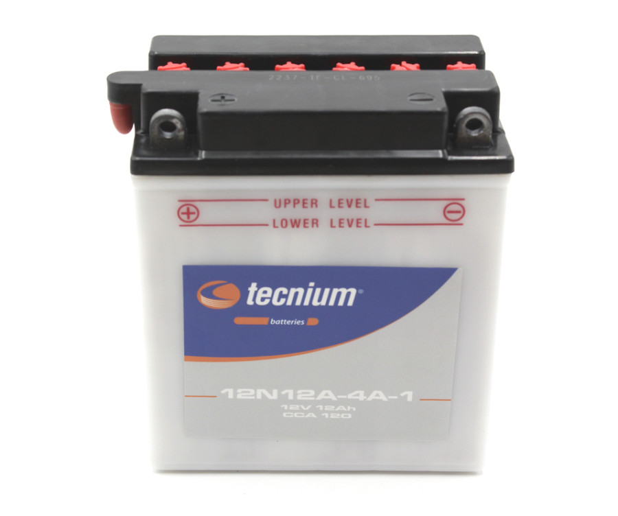 Batterie TECNIUM conventionnelle avec pack acide - 12N12A-4A-1 - 1077803