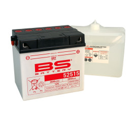 Batterie BS BATTERY conventionnelle avec pack acide - 52515 (B60N30L-A) - 1079902