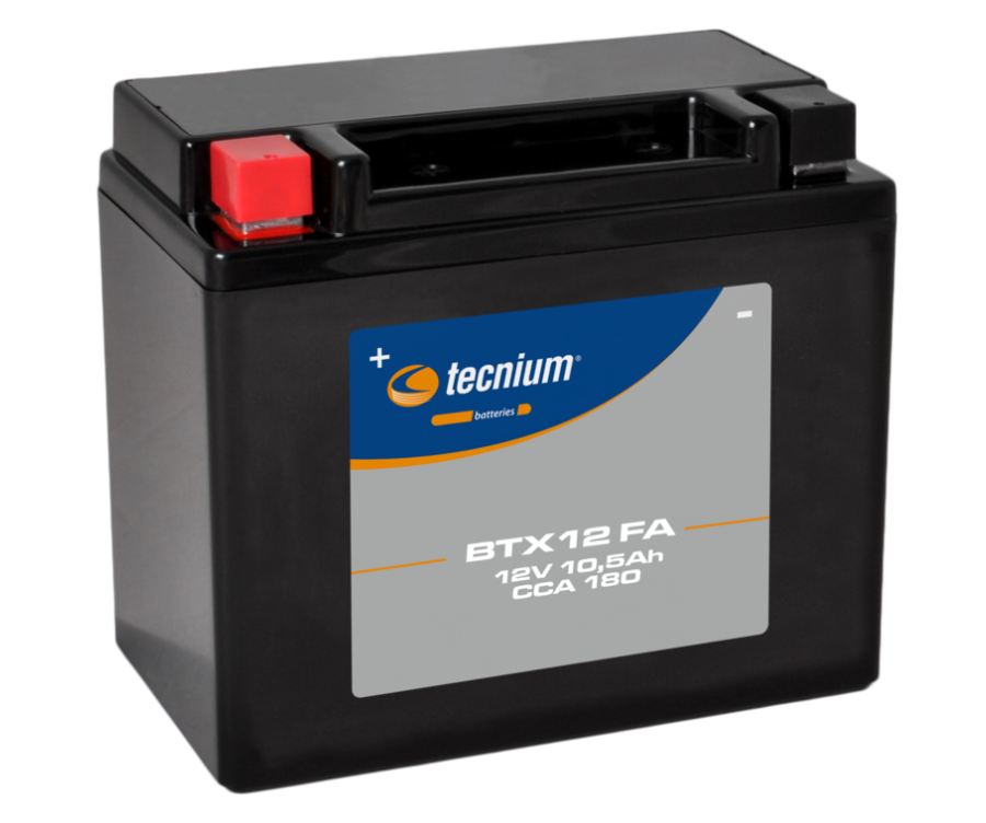 Batterie TECNIUM sans entretien activé usine - BTX12 - 1105546