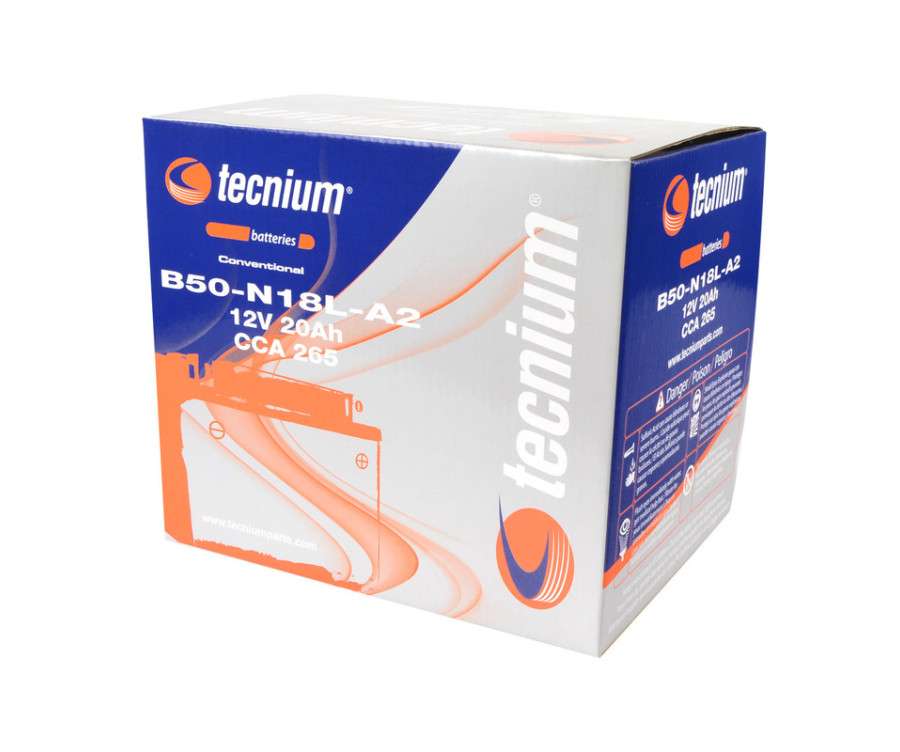 Batterie TECNIUM conventionnelle avec pack acide - B50-N18L-A2 - 1077810