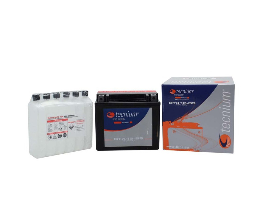 Batterie TECNIUM sans entretien avec pack acide - BTX14-BS - 1077843