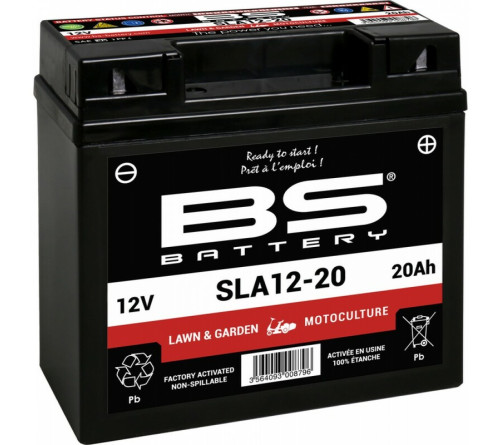Batterie BS BATTERY SLA sans entretien activée usine - SLA12-20 - 1090294