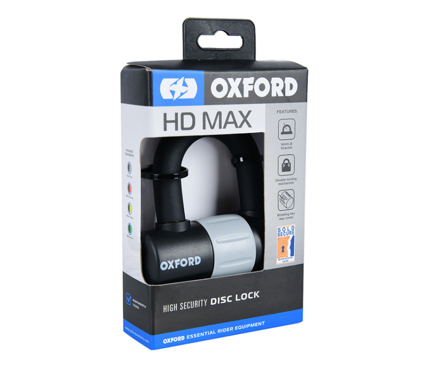 Bloque-disque OXFORD HD MAX - Ø14mm noir - 1096406001