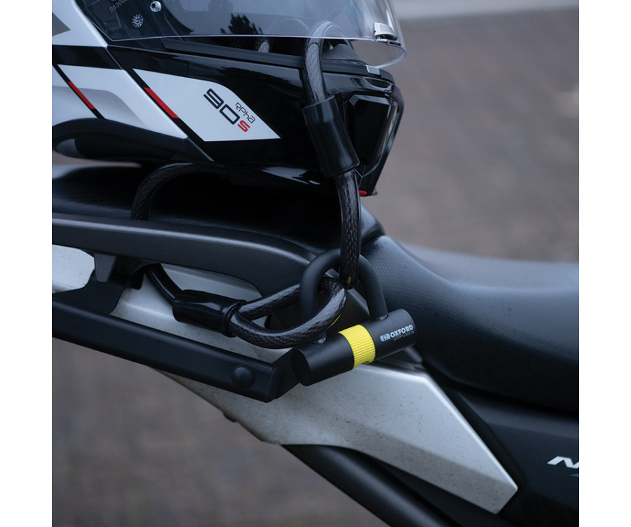 Câble antivol OXFORD Loop Lock15 + Mini-cadenas - 15mm x 2.0m - 1121667