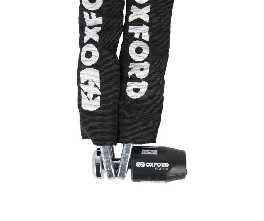 Chaîne antivol avec cadenas OXFORD Patriot - 12mm x 1.5m - 1123999