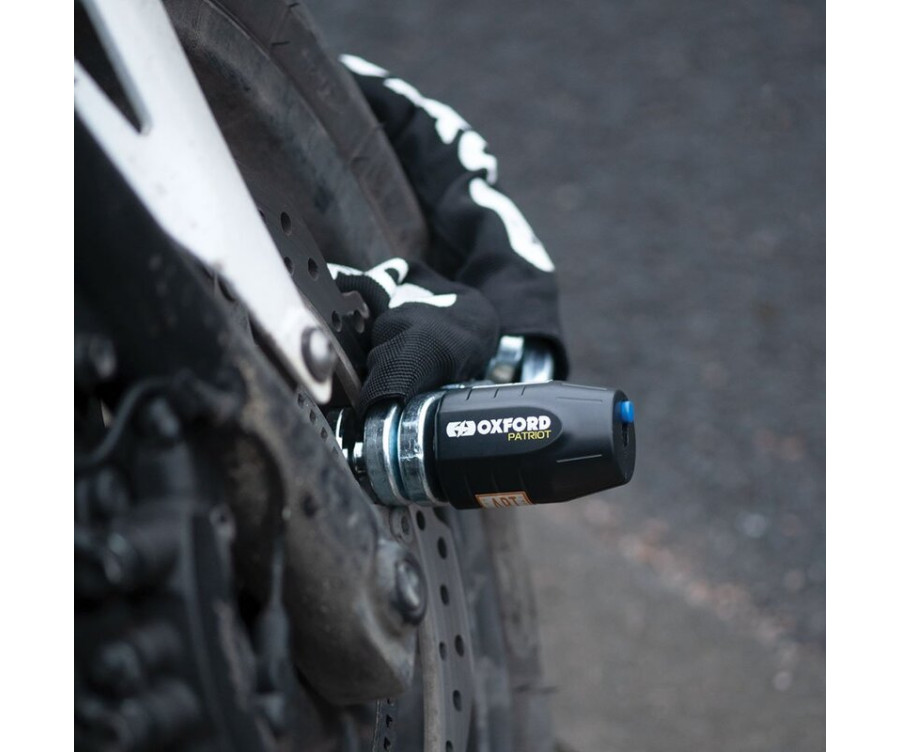 Chaîne antivol avec cadenas OXFORD Patriot - 12mm x 1.5m - 1123999