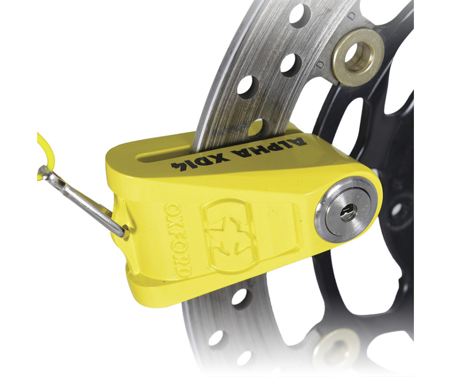 Bloque-disque OXFORD Alpha XD14 - Ø14mm jaune - 1068332