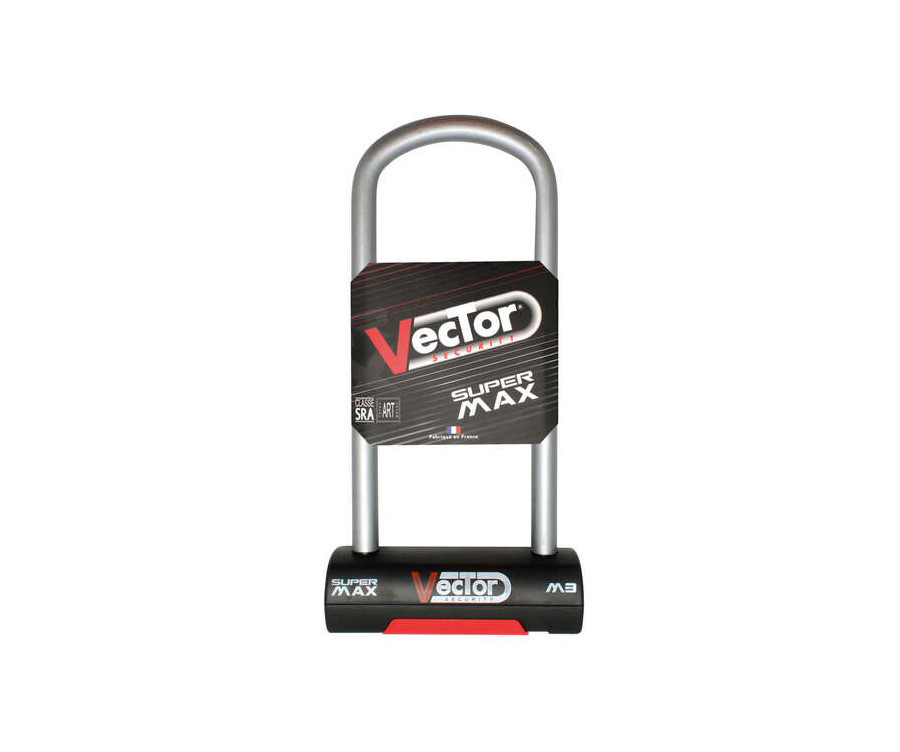 Antivol U VECTOR SuperMax M3 - Ø16mm / 108x270mm - Classe SRA / ART / NF-FFMC - 1063516