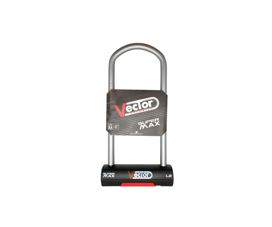 Antivol U VECTOR SuperMax L2 - Ø16mm / 125x320mm - Classe SRA / ART / NF-FFMC - 1063518