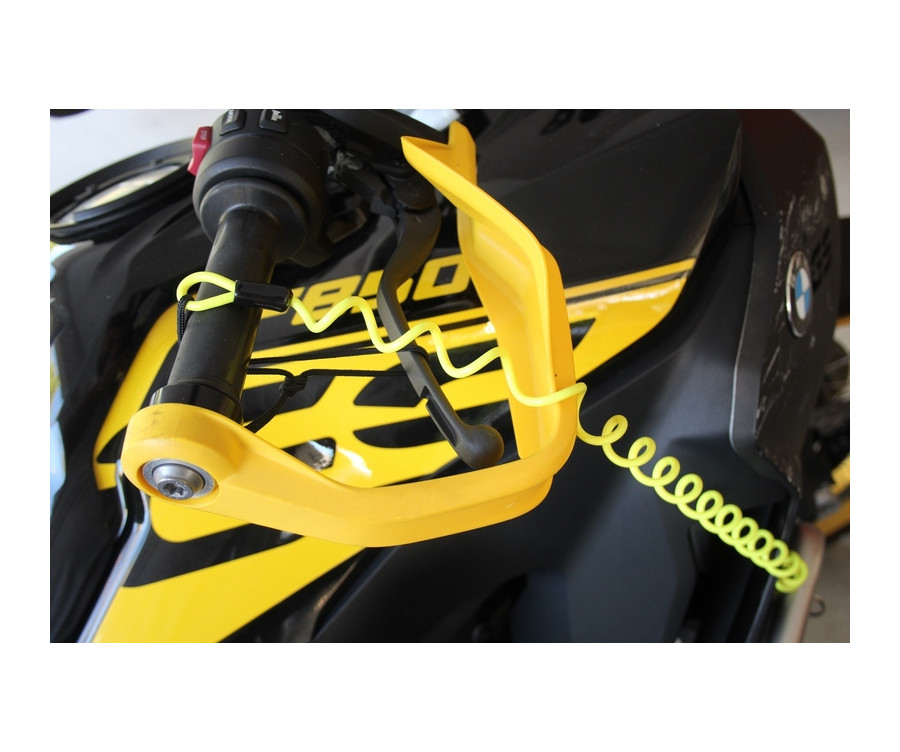 Câble de rappel bloque-disque/antivol VECTOR - Fluo Jaune - 1073545