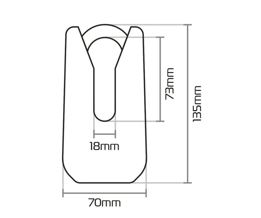 Bloque disque OXFORD Monster - jaune - 1126473002
