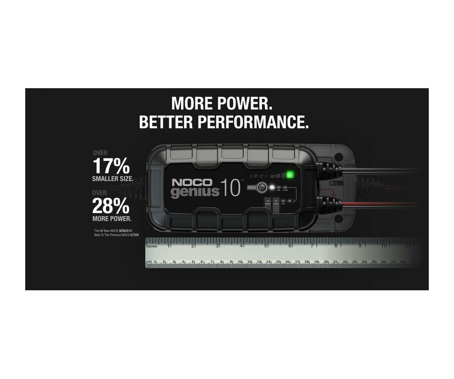 Chargeur de batterie intelligent NOCO Genius10 6/12V 10A - 1079650
