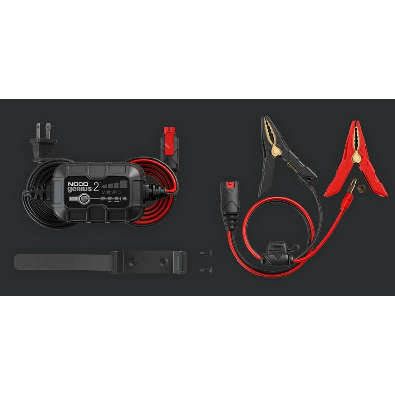 Pack promotionnel NOCO Chargeurs de batteries Genius2 Pince avec oeillets intégrés 10+1 Gratuit - 3033563