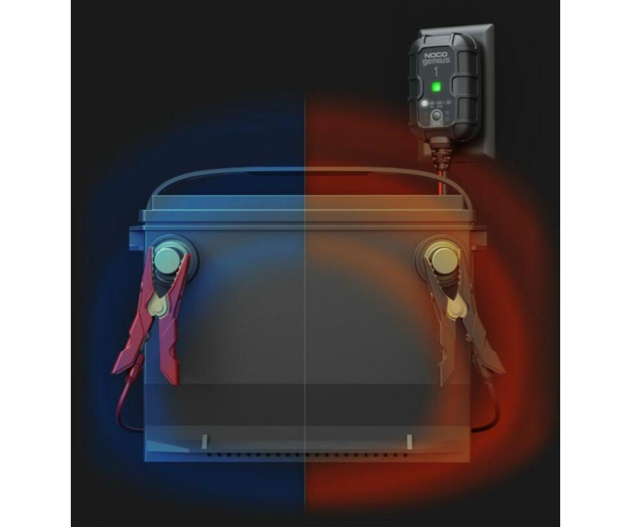 Chargeur de batterie intelligent NOCO Genius1 6/12V 1A - 1079651
