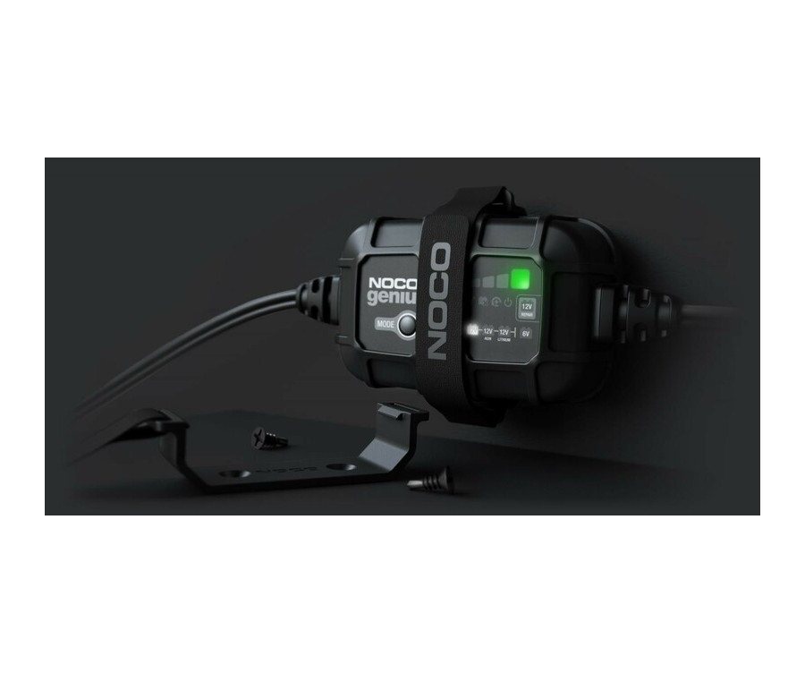 Chargeur de batterie intelligent montage avec pinces NOCO Genius2 6/12V 2A - 1079653