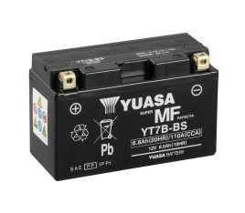 Batterie YUASA W/C sans entretien activée usine - YT7B - 1122765