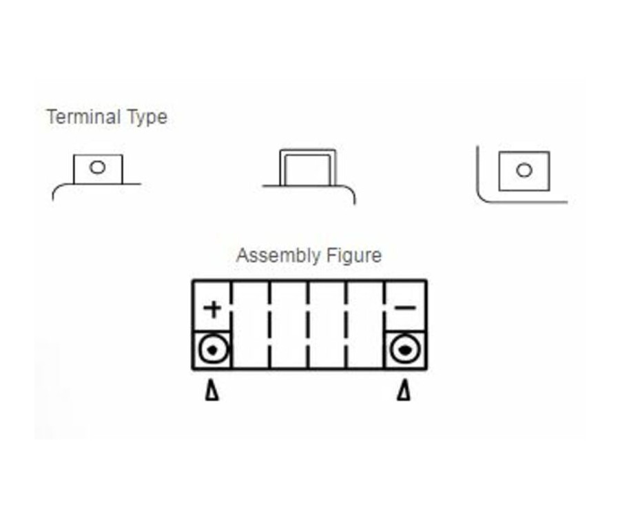 Batterie YUASA W/C sans entretien activé usine - YTZ10S - 1080870