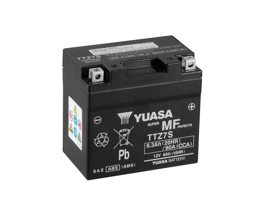 Batterie YUASA sans entretien activé usine - TTZ7S - 1080808