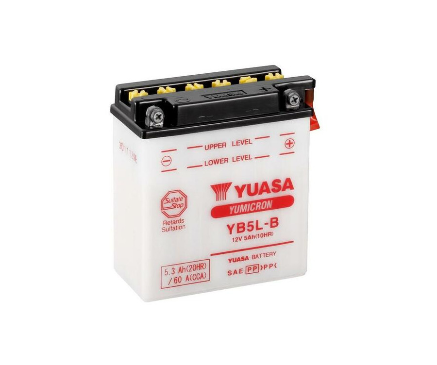 Batterie YUASA conventionnelle sans pack acide - YB5L-B - 1080839