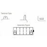 Batterie YUASA conventionnelle sans pack acide - YB5L-B - 1080839