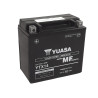 Batterie YUASA W/C sans entretien activée usine - YTX14 FA - 1103941