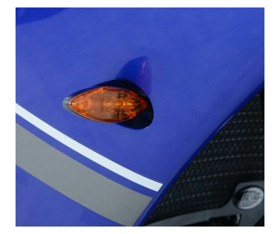 Adaptateurs de clignotants avant R&G RACING noir Yamaha - 1082613001