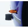 Adaptateurs de clignotants avant R&G RACING noir Yamaha - 1082613001