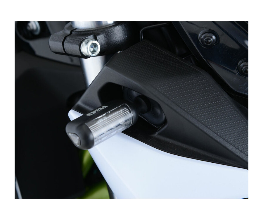 Adaptateur micro clignotant R&G RACING noir Kawasaki - 1082616001