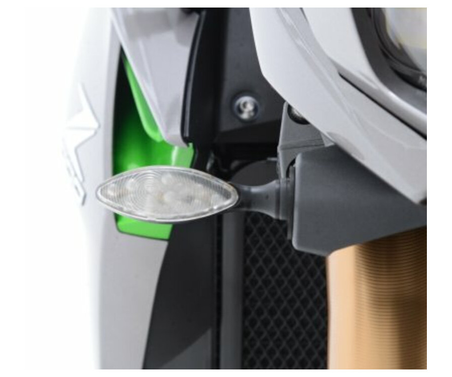 Adaptateur micro clignotant R&G RACING noir Kawasaki - 1082616001