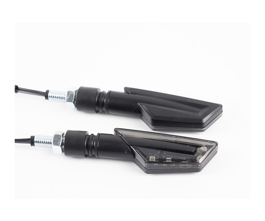 Clignotants LIGHTECH Led plastique ABS noir - 1071933