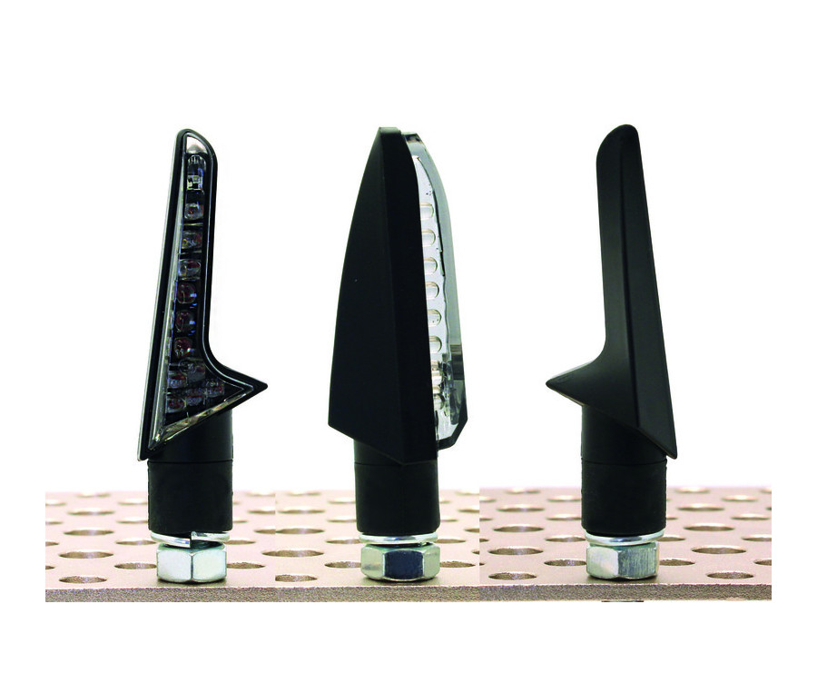 Clignotants V PARTS Hook LED noir universel - 1066361