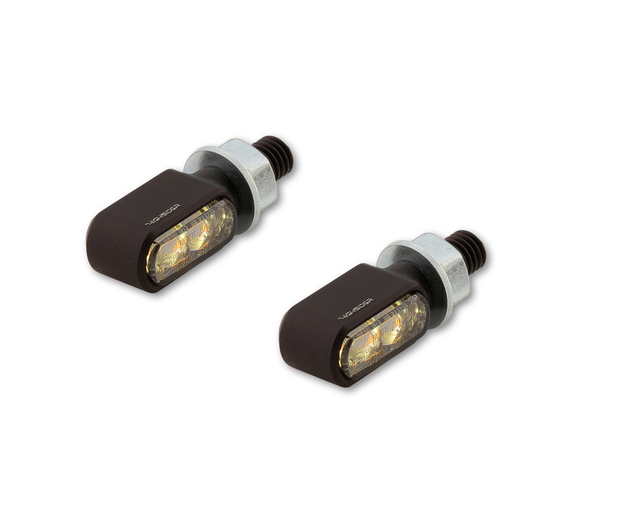 Clignotants LED HIGHSIDER Little Bronx 2en1 - clignotant/feu de position avant - par paire - 1108585001
