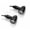 Clignotants LED V-PARTS 12V alu noir - 1101280