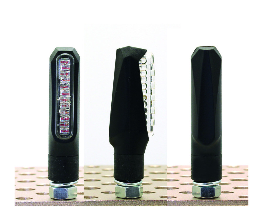 Clignotants V PARTS Line LED noir universel - 1066358