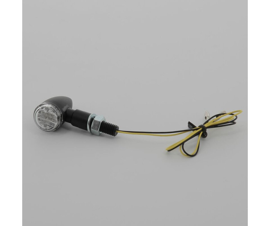 Clignotants V PARTS Shell LED noir universel - 1066360