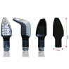 Clignotants BIHR Boomerang LED noir universel - 1064266