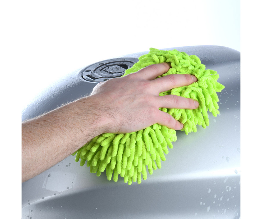 Gants éponge microfibre OXFORD nettoyage + lustrage - 1068328