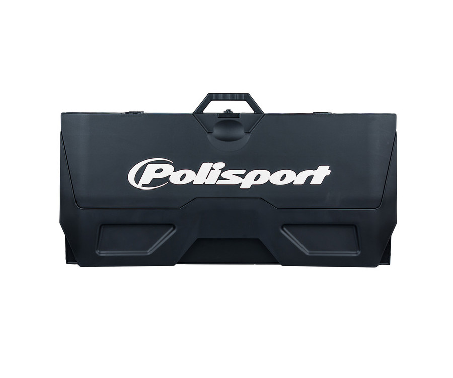 Tapis récupérateur pliable POLISPORT Bike Mat noir Tapis récupérateur pliable POLISPORT Bike Mat noir