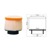 Filtre à air cylindrique TWIN AIR Ø35mm - 158974 - 1098716