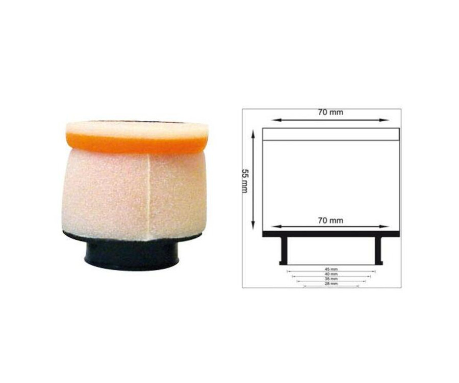 Filtre à air cylindrique TWIN AIR Ø35mm - 158974 - 1098716