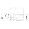 Filtre à air BMC conique Ø65mm - FBSA65-128 - 1097140