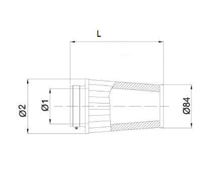 Filtre à air BMC conique Ø50mm - FBSS50-128 - 1097227