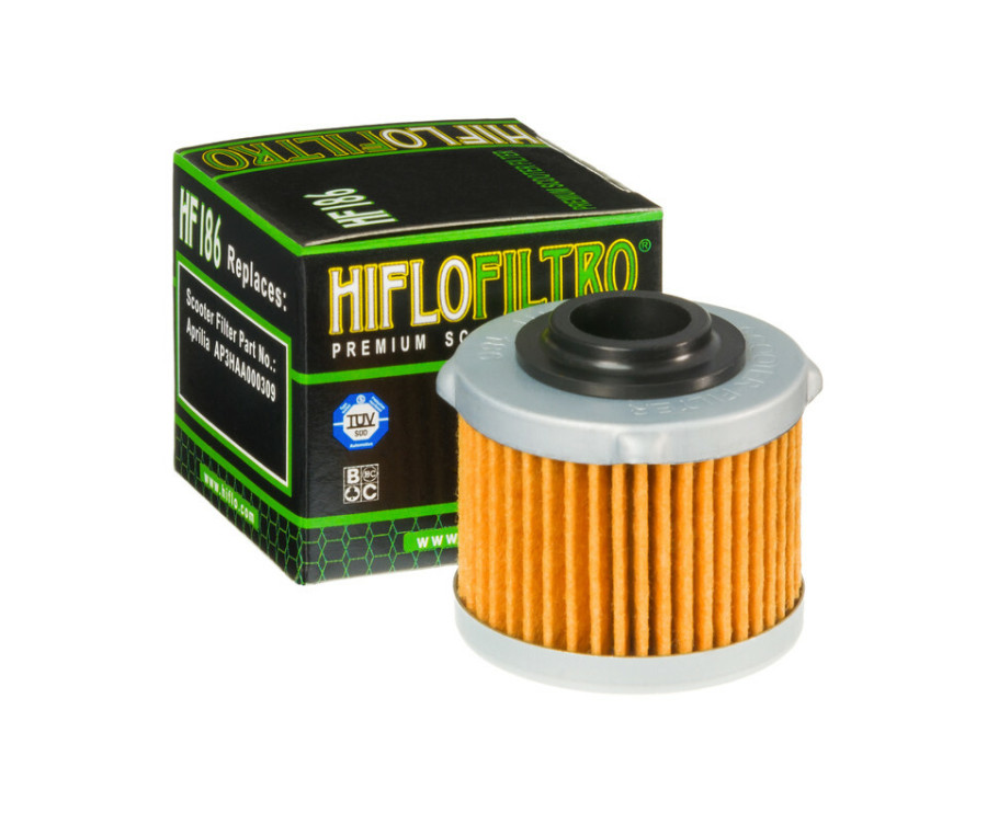 Filtre à huile HIFLOFILTRO - HF186 Aprilia Scarabeo - 1000512