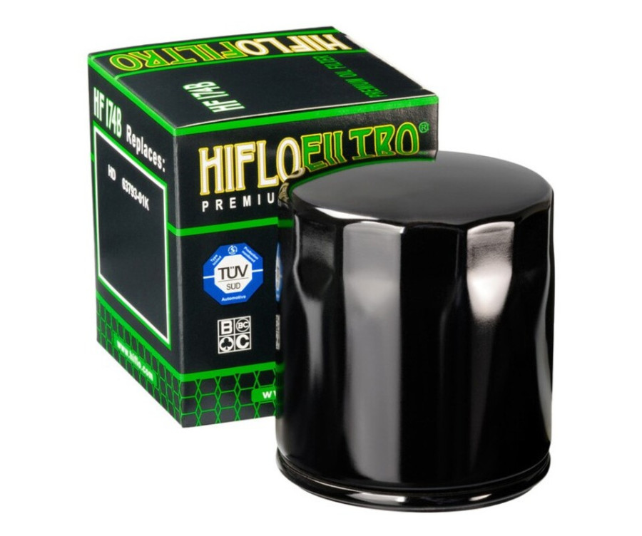 Filtre à huile HIFLOFILTRO noir brillant - HF174B - 1000570