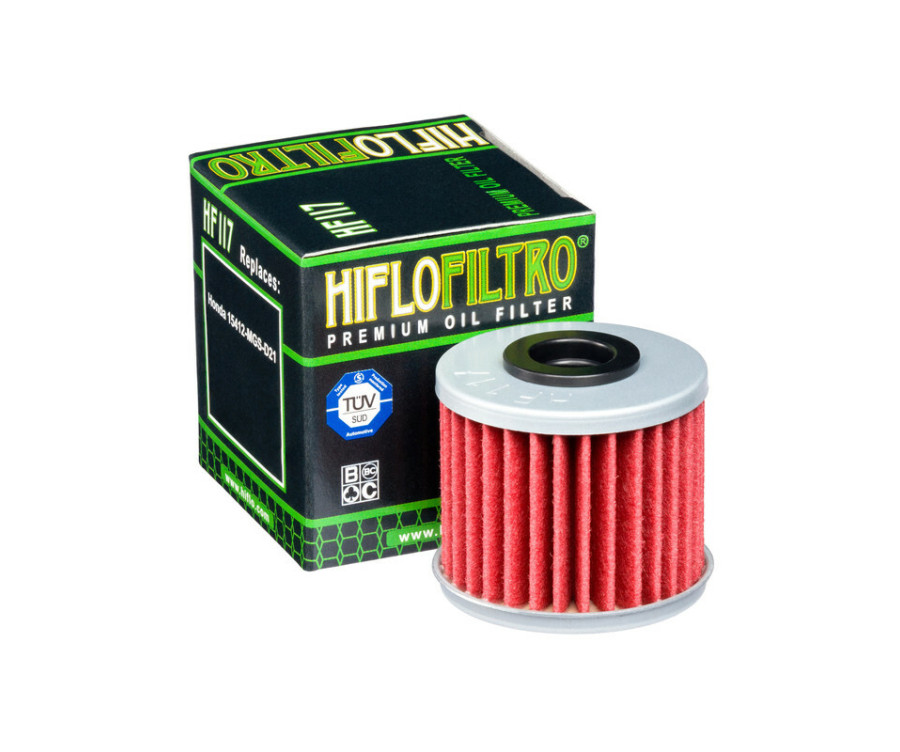 Filtre à huile HIFLOFILTRO - HF117 Honda Filtre à huile HIFLOFILTRO - HF117 Honda