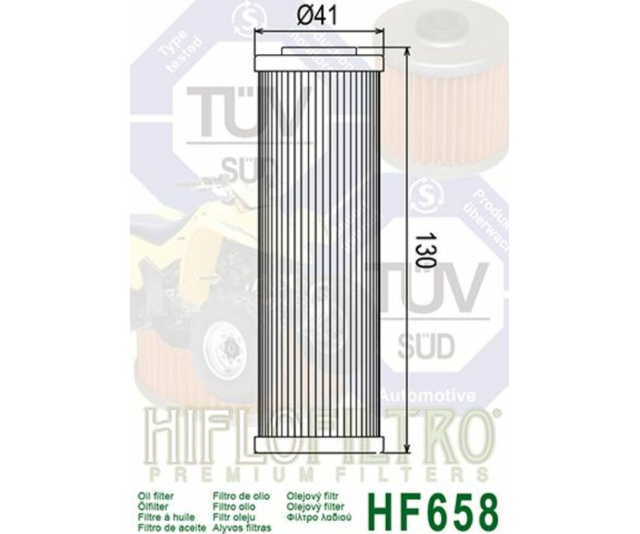 Filtre à huile HIFLOFILTRO - HF650 Husqvarna/KTM - 1000546