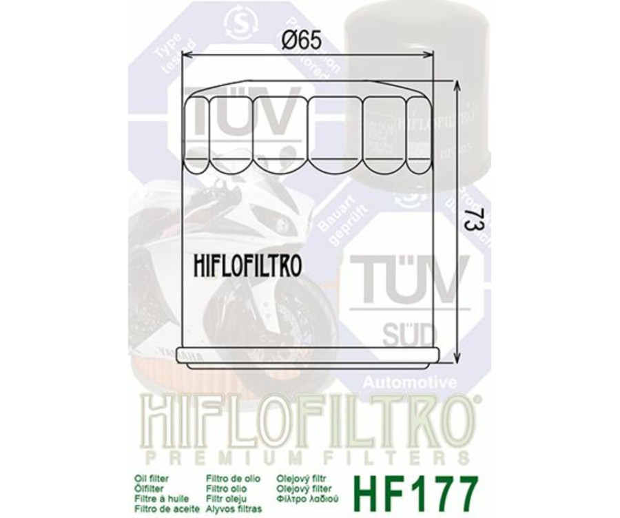 Filtre à huile HIFLOFILTRO - HF177 Buell - 1000506