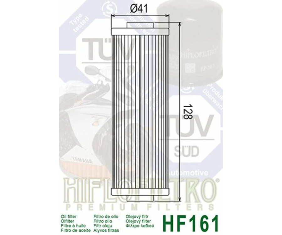 Filtre à huile HIFLOFILTRO - HF161 BMW - 1000491
