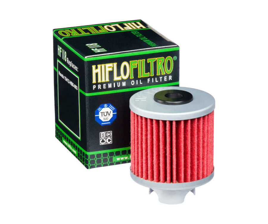 Filtre à huile HIFLOFILTRO - HF118 Honda - 1000563